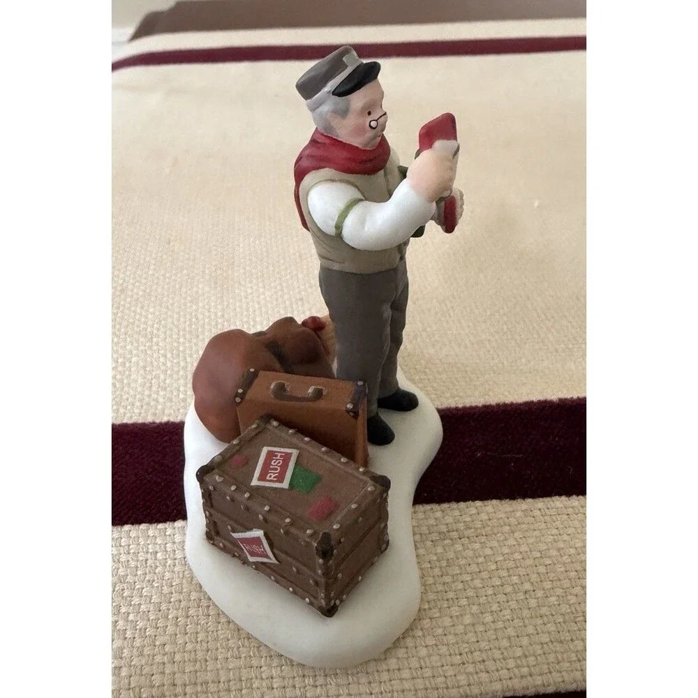 Department 56 Postal Pick-up Figurine From The New England Village Series #5640